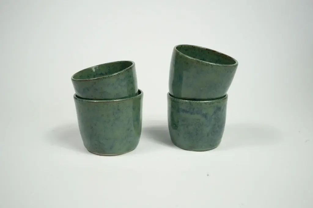 Koffiekopjes zonder oor (set van 4)